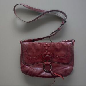 Frye Corrine Mini Crossbody. Gorgeous Red Leather MSRP $258